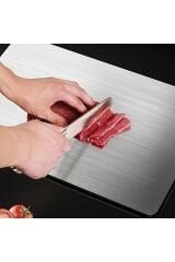 Paslanmaz Çelik Kesme Tahtası 3 Adet