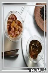 Çift Katmanlı Kalp Şekilli Isıya Dayanıklı Cam Bardak