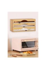 3 Bölmeli Pratik Folyo Kesme Standı