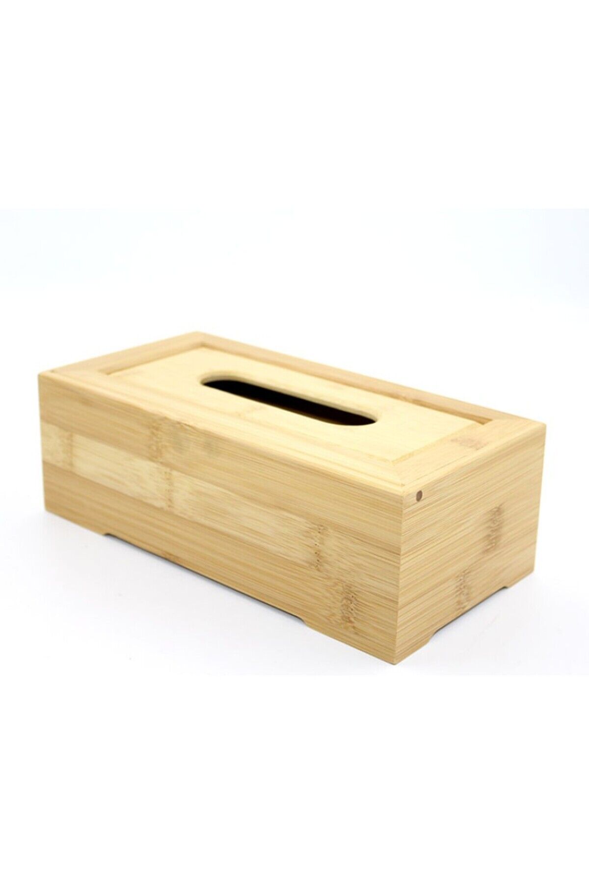 Bambu Peçetelik Kapaklı
