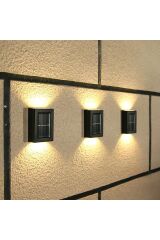 Bahçe Aydınlatması Solar Ledli Duvar Aydınlatması - ŞIK,ELİT