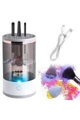 Otomatik Makyaj Fırçası Temizleme Cihazı | Elektrikli Döner Yıkama