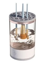 Otomatik Makyaj Fırçası Temizleme Cihazı | Elektrikli Döner Yıkama