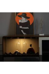 Mıknatıslı Şarjlı Sensörlü Dolap İçi LED Lamba - 50 cm