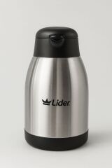 2 Litre Paslanmaz Çelik Termos Sıcak ve Soğuk İçecek Termosu Sızdırmaz Vakumlu Kapak