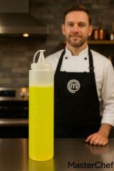 MasterChef 700 ml Sıkmalı Yağlık & Sosluk Şişesi Şeffaf Plastik, Pratik Kullanım