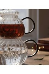 Isıya Dayanıklı Cam Çaydanlık Takımı | Bitki Çayı & Demlik Seti