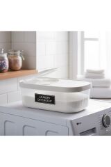 Çok Amaçlı Kapaklı Saklama Kabı Multibox | Pratik Kapaklı Şeffaf Kiler & Banyo Düzenleyici