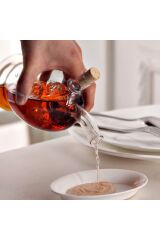 Cam 2'si 1 Arada Yağdanlık ve Sirkelik Aynı anda pratik 2 ürünü kullanma fırsatı