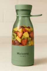 Mini Taşınabilir Blender – Şarjlı, 1000 ml, Meyve/Smoothie İçin, BPA İçermez Beyaz