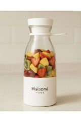 Mini Taşınabilir Blender – Şarjlı, 1000 ml, Meyve/Smoothie İçin, BPA İçermez Beyaz