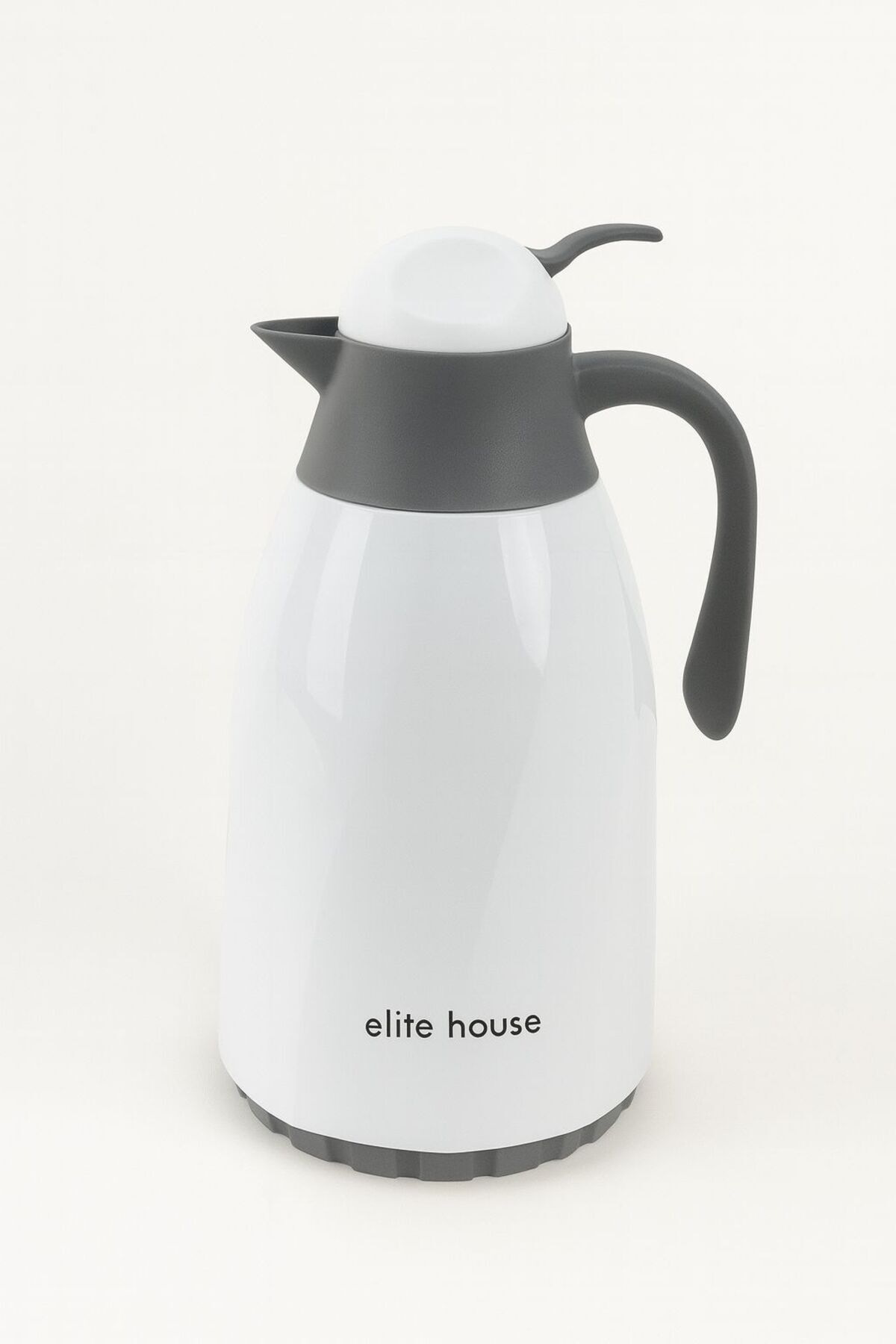 Elite House 1.3 Litre Termos – 12 Saat Sıcak, 24 Saat Soğuk Muhafaza, Isı Yalıtımlı Çelik Gövde Beyaz